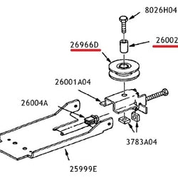 Genie 26002B.S Garage Opener Chain Pulley Bushing