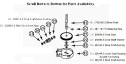 Genie 33223A.S Garage Door Opener Drive Shaft Bushing