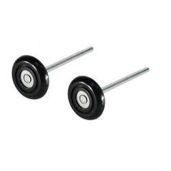 3" Shielded Bearing Nylon Garage Door Rollers 7" Stem (set of 2)
