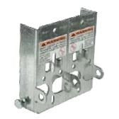 Garage Door Residential Bottom Bracket 13ga - Pair